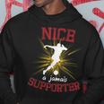 Nice A Jamais Supporter Cadeau Foot Nicois France Sweat à capuche Cadeaux drôles