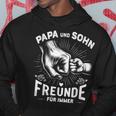 Papa Und Sohn Beste Freundeater Kapuzenpullover Lustige Geschenke