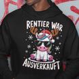 Reindeer Was Ausverkauft Christmas Unicorn Slogan Kapuzenpullover Lustige Geschenke