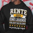 Rente 2025 Rentner 2025 Renteneintritt 2025 Kapuzenpullover Lustige Geschenke