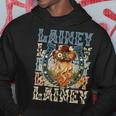 Retro Lainey First Name Personalized Western Cowgirl Hoodie Unique Gifts