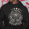 Retro Have Yourself A Merry Little Solstice Yule Holiday Hoodie Unique Gifts