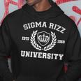 Sigma Rizz University Meme Rizzler Internet Memes Meme Hoodie Unique Gifts