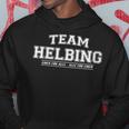 Team Helbing Proud Family Last Name With-Neck Kapuzenpullover Lustige Geschenke