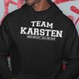 Team Karsten Proud Family Last Name Kapuzenpullover Lustige Geschenke