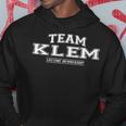 Team Klem Stolzer Familiennachname Nachname Geschenk Kapuzenpullover Lustige Geschenke