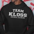 Team Kloss Proud Family Last Name Kapuzenpullover Lustige Geschenke