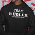 Team Kügler Stolze Familie Nachname Geschenk Kapuzenpullover Lustige Geschenke