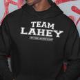 Team Lahey Stolzer Familienname Nachname Geschenk Kapuzenpullover Lustige Geschenke