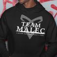 Team Malec Ich Weiß Du Fühlst Was Ich Fühlen Kapuzenpullover Lustige Geschenke