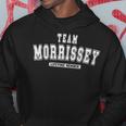 Team Morrissey Lifetime Member Family Last Name Kapuzenpullover Lustige Geschenke