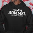 Team Rommel Stolze Familie Nachname Name Kapuzenpullover Lustige Geschenke