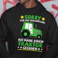 Tractor Trecker Children's Ich Habe Einen Traktor Sehen Kapuzenpullover Lustige Geschenke