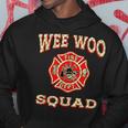 Wee Woo Squad Firefighter Badge Marshal Fire Truck Hoodie Personalized Gifts