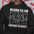 Welchen Teilon Fußballerstehst Du Nicht Fußballer Kapuzenpullover Lustige Geschenke