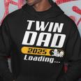 Werdender Papa Twin Dad 2025 Loading Twin Dad Kapuzenpullover Lustige Geschenke