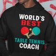 World Best Table Tennis Trainer Kapuzenpullover Lustige Geschenke