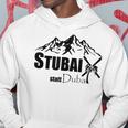 Cool Stubai Tal Statt Dubai Ski Mountains Piste Après-Ski Kapuzenpullover Lustige Geschenke