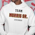 Distressed Team Morris Sr Proud Family Nachname Nachname Kapuzenpullover Lustige Geschenke