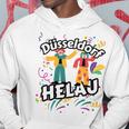 Düsseldorf Helau Carnival Altweiberfastnacht Rose Monday Kapuzenpullover Lustige Geschenke