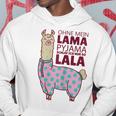 Lama Lama Pyjamas Alpaca Sleep Kapuzenpullover Lustige Geschenke