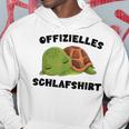 Offizielles Schlaf Schildkröte Turtle Gray S Kapuzenpullover Lustige Geschenke