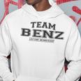 Team Benz Proud Family Name Last Name Gray Kapuzenpullover Lustige Geschenke