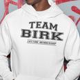 Team Birk Proud Surname Last Name Gray Kapuzenpullover Lustige Geschenke