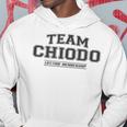 Team Chiodo Stolzer Familienname Nachname Geschenk Kapuzenpullover Lustige Geschenke