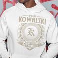 Team Kowalski Lifetime Member Last Name Kowalski Family Kapuzenpullover Lustige Geschenke