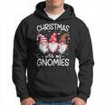 Christmas With My Gnomies Xmas Family Gnome Winter Holiday Hoodie