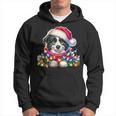 Christmas Hat Border Collie Border Collies Kapuzenpullover