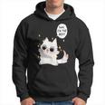 Cute Cat Anime Meme Nah I'm The Best Gojo Cat Hoodie