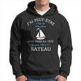 Dans Ma Tête Je Suis Sur Mon Bateau Cadeau Humoristique Sweat à capuche