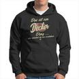 'Das Ist Ein Decker Ding' Family Decker Kapuzenpullover