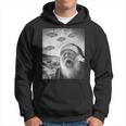 Santa Claus Selfie With Ufos Weird Christmas 2024 Hoodie
