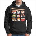 Happy Sushi Anime Kawaii Set For Japanese Food Lovers Hoodie