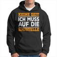 Keine Zeit Ich Muss Auf Die Baus Kapuzenpullover