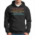 Retro Just Because I'm Awake Tweens And Ns Hoodie