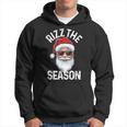 Rizz The Season Sigma Rizzler Santa Claus Rizzmas Joke Hoodie