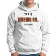 Distressed Team Morris Sr Proud Family Nachname Nachname Kapuzenpullover