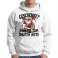 Geschenke Nur Zum Saufen Hier Bier Alkohol German Langu Kapuzenpullover