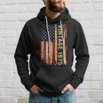 50 Years Old Vintage 1975 American Flag 50Th Birthday Men Hoodie Gifts for Him