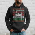 Alles Was Ich Zu Weihnachten Want Ist Schach Spielen Uglicher Christmas Jumper Kapuzenpullover Geschenke für Ihn