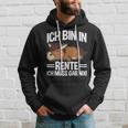 Bin In Rente Ich Muss Gar Nix Pferd Rentner Ruhestand Kapuzenpullover Geschenke für Ihn