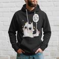 Cute Cat Anime Meme Nah I'm The Best Gojo Cat Hoodie Gifts for Him