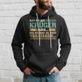 Damen Das Ist Ein Krüger Ding Spruch Für Familie Krüger Mit-Ausschnitt Kapuzenpullover Geschenke für Ihn