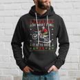 Dirt Bike Ugly Christmas Motocross What Fun It Is To Ride Hoodie Gifts for Him