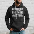 Friendship Best Friends Es Ist Eine Million Kleine Dinge Kapuzenpullover Geschenke für Ihn