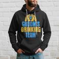 Groom's Drinking Team Retro Stag Night Kapuzenpullover Geschenke für Ihn